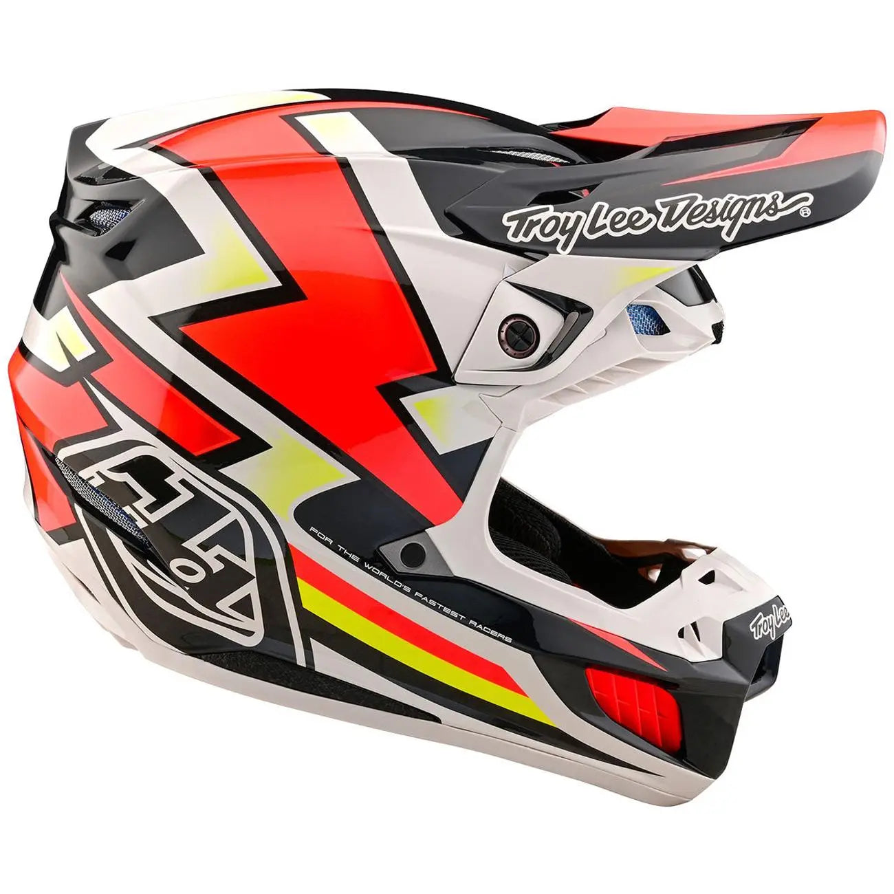 Troy Lee Designs SE5 Composite Ever MX Helmet Yellow FREE UK Delivery, FREE 365 Days Return - Moto Central