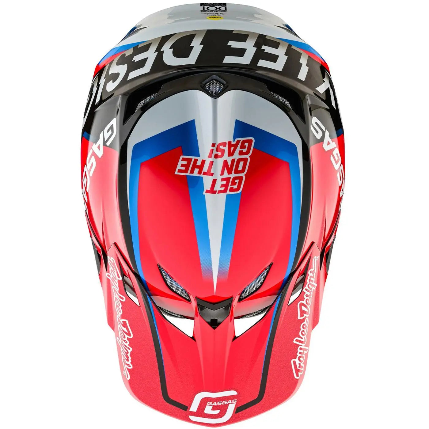 Troy Lee Designs SE5 Composite GasGas Fumes MX Helmet Red FREE UK Delivery, FREE 365 Days Return - Moto Central