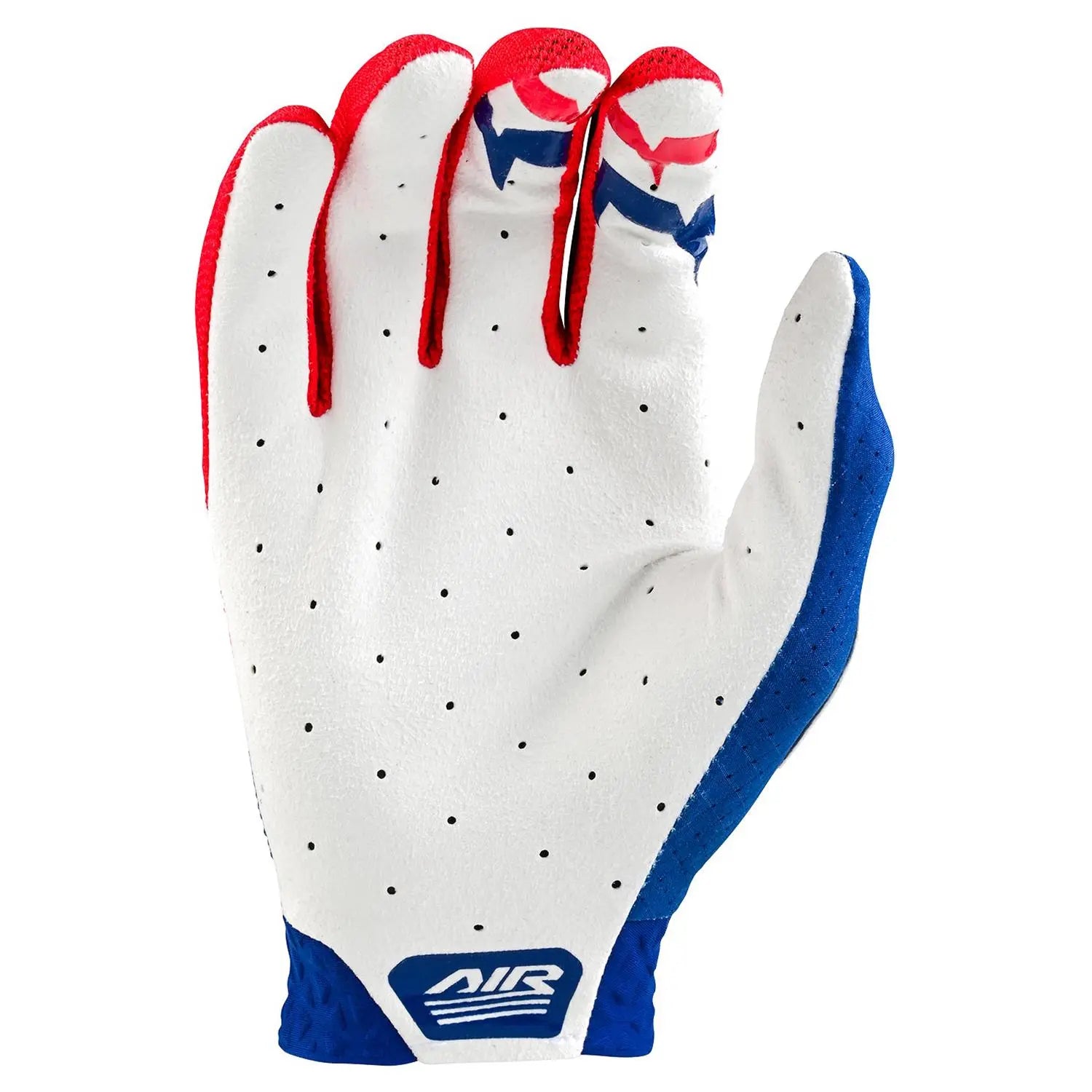 Troy Lee Designs x Oakley Air Vision Motocross Gloves White / Blue FREE UK Delivery, FREE 365 Days Return - Moto Central