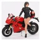 Truescale Model Ducati Panigale V4 S With Ducati Girl - 1:64 Model - FREE UK Shipping, FREE 365 Day Returns | Moto Central