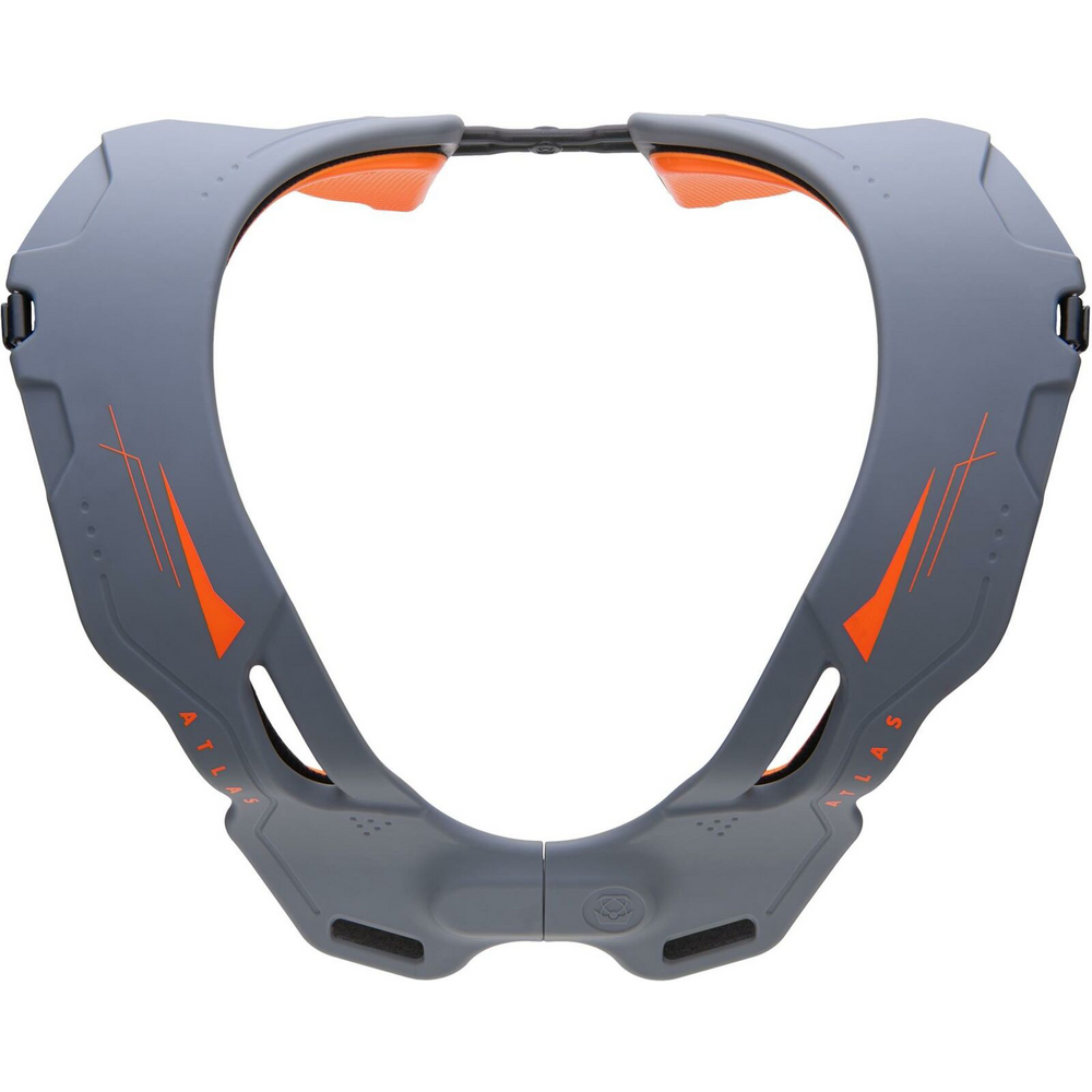 Atlas Vision Adult Anti-Compression Collar Grey / Orange