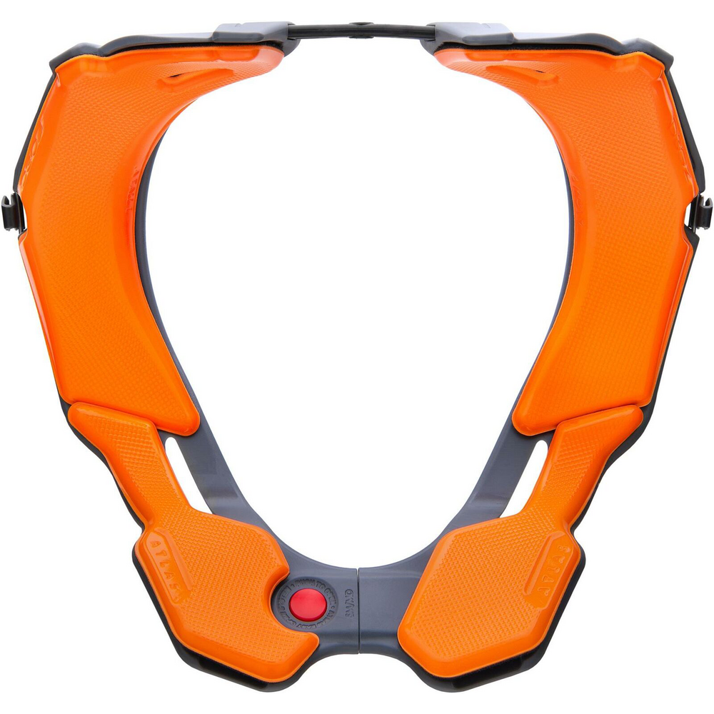 Atlas Vision Adult Anti-Compression Collar Grey / Orange