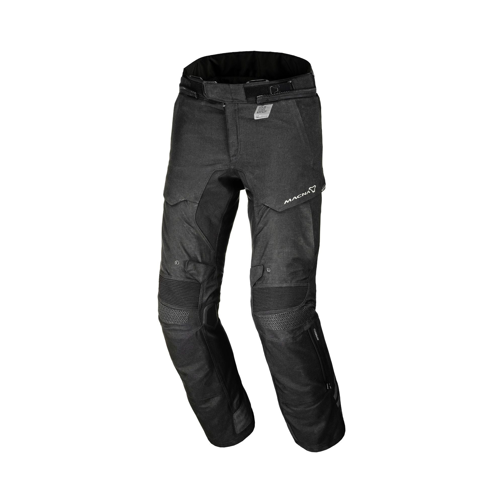 Macna Ultimax Textile Trouser Black - FREE UK Shipping, FREE 365 Day Returns | Moto Central