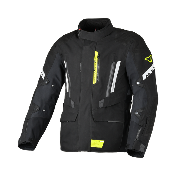 Macna Ultimax 2.0 Textile Jacket Black / Fluo Yellow