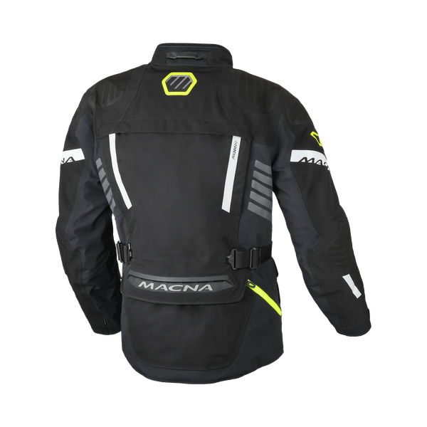 Macna Ultimax 2.0 Textile Jacket Black / Fluo Yellow