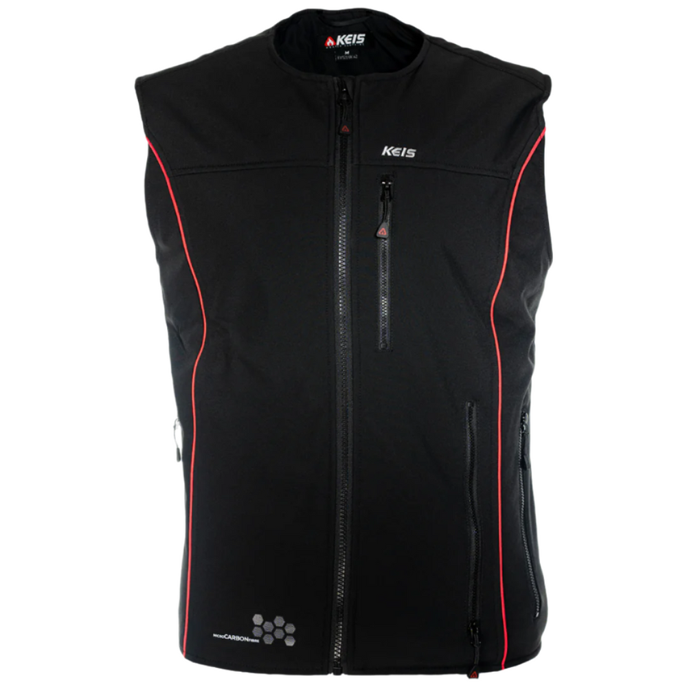 Keis V501RP Heated Vest providing core warmth.