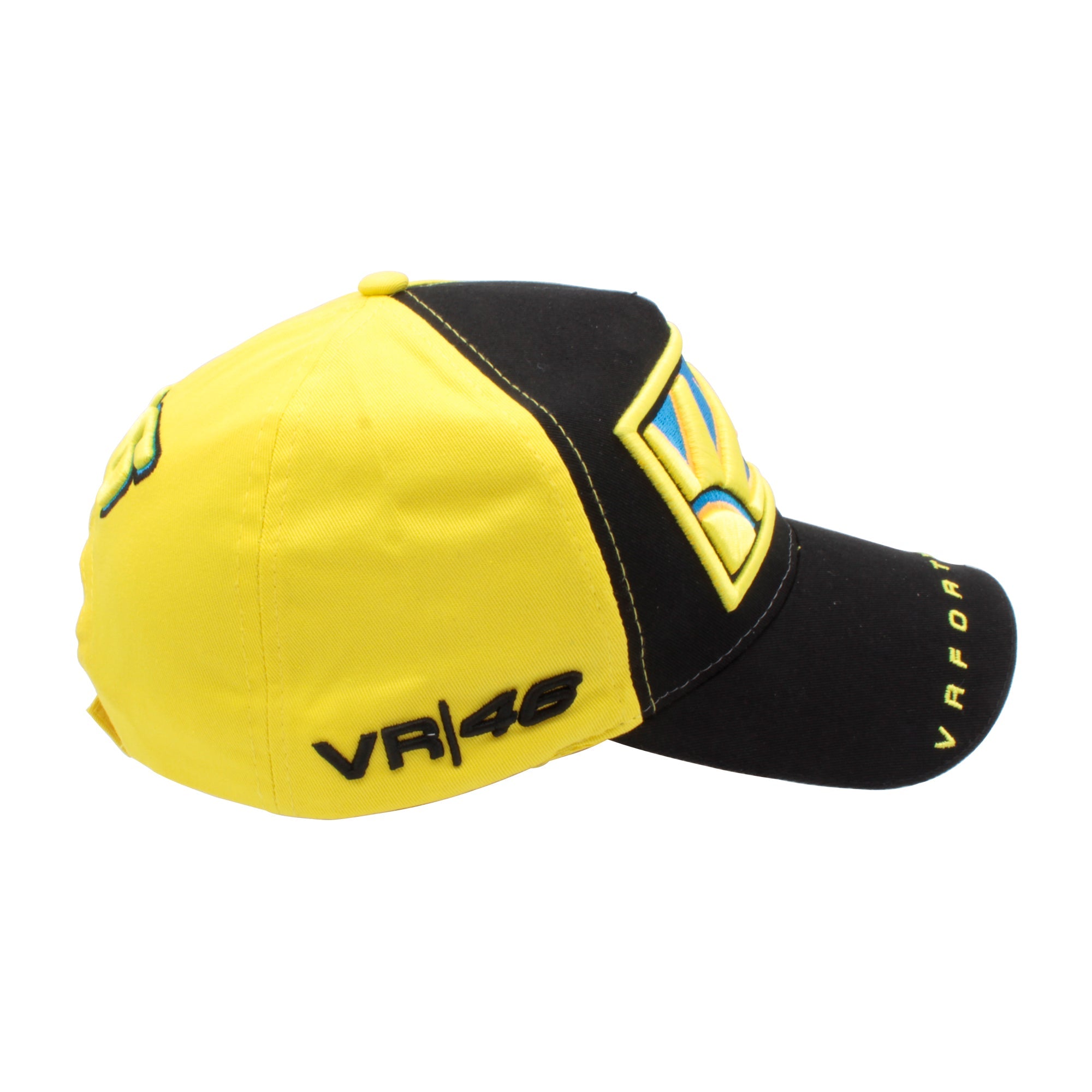 VR46 Paddock Cap Rossi 46 Yellow Vrfortysix