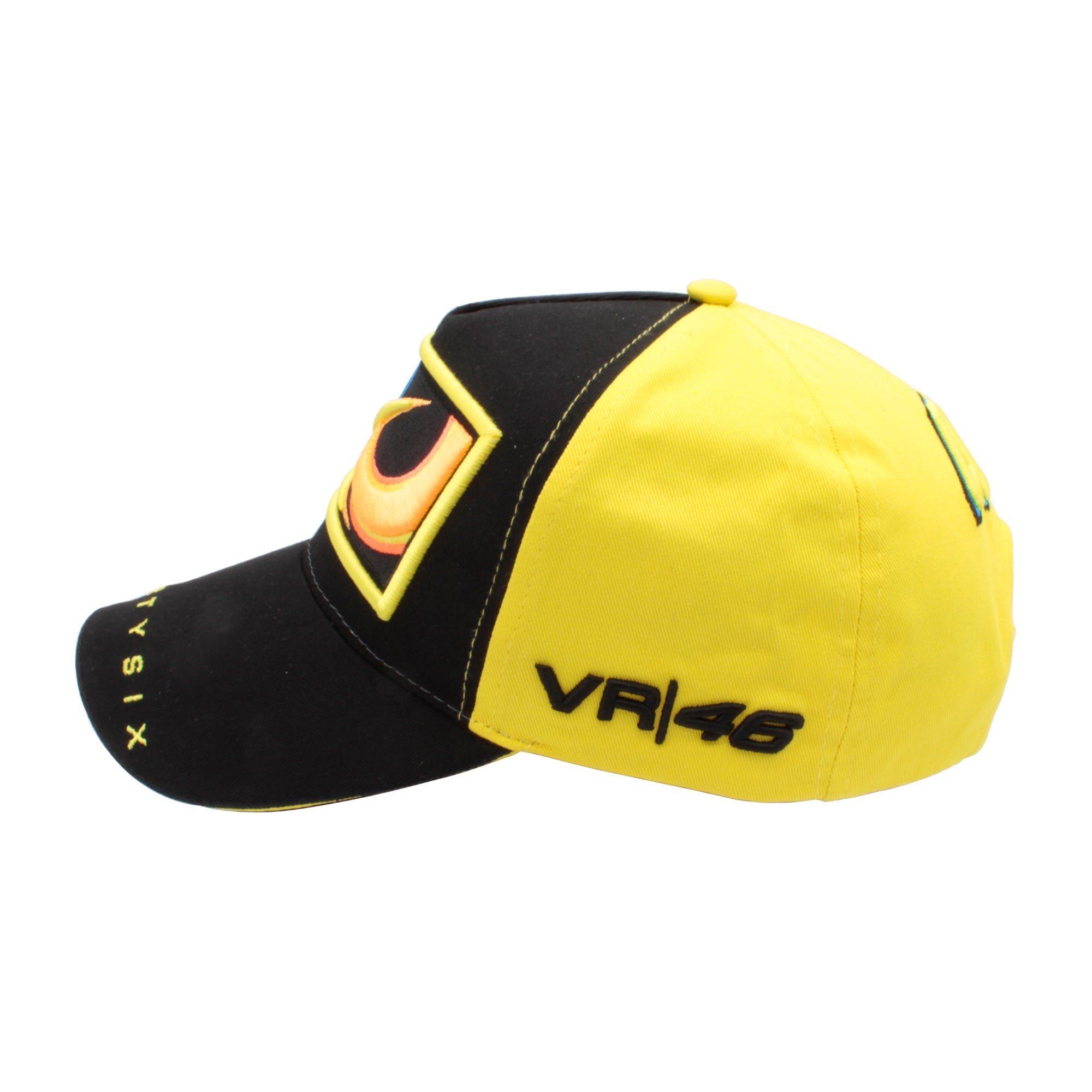 VR46 Paddock Cap Rossi 46 Yellow Vrfortysix