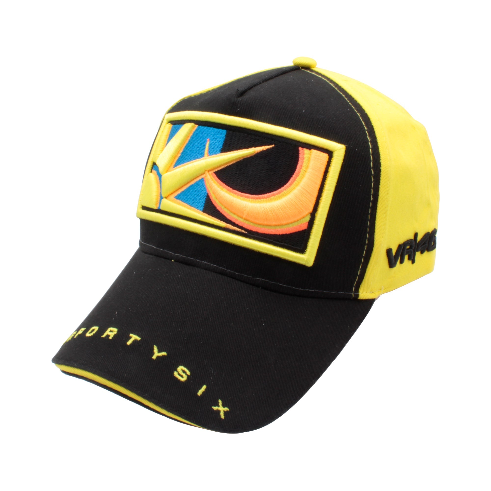 VR46 Paddock Cap Rossi 46 Yellow Vrfortysix