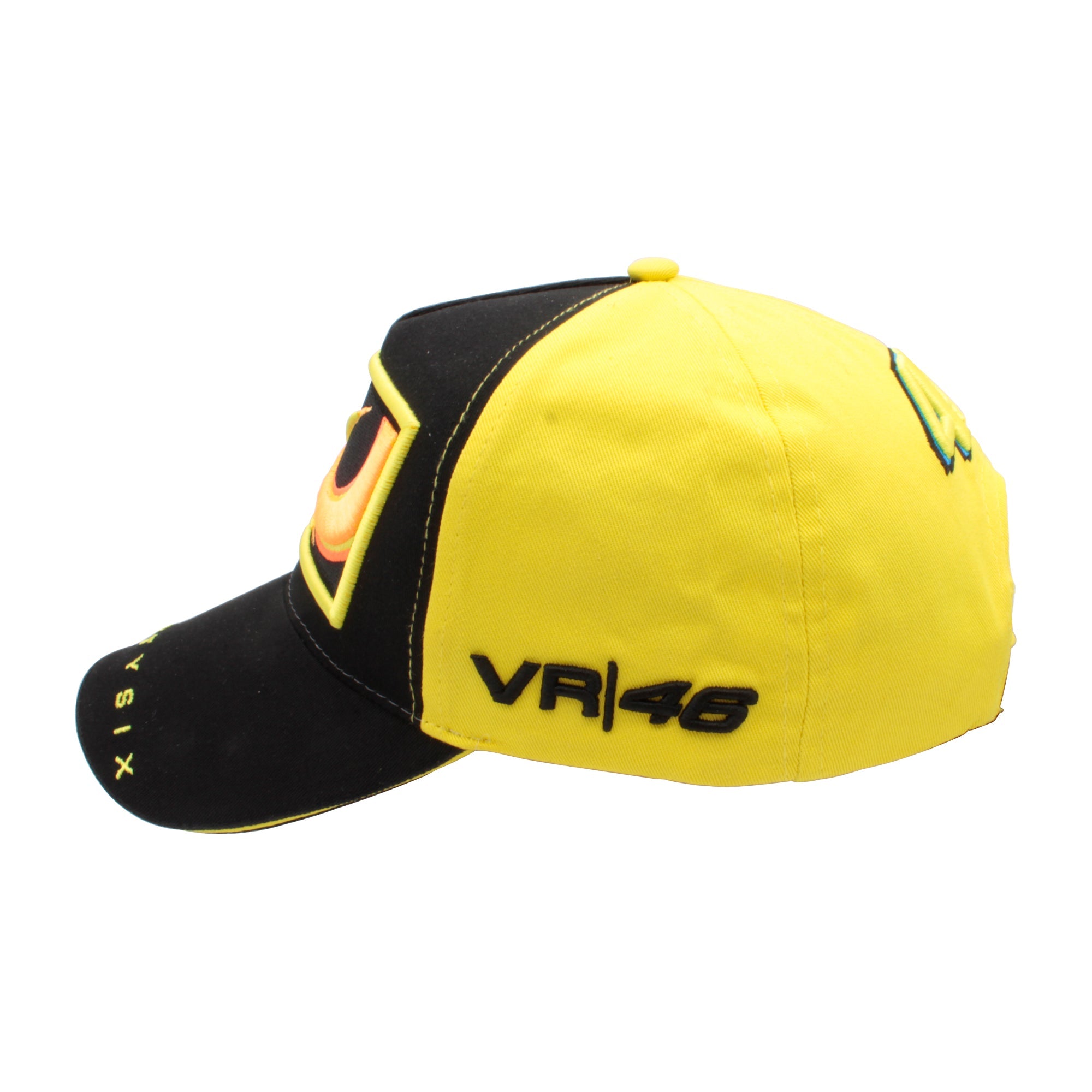 VR46 Paddock Cap Rossi 46 Yellow Vrfortysix