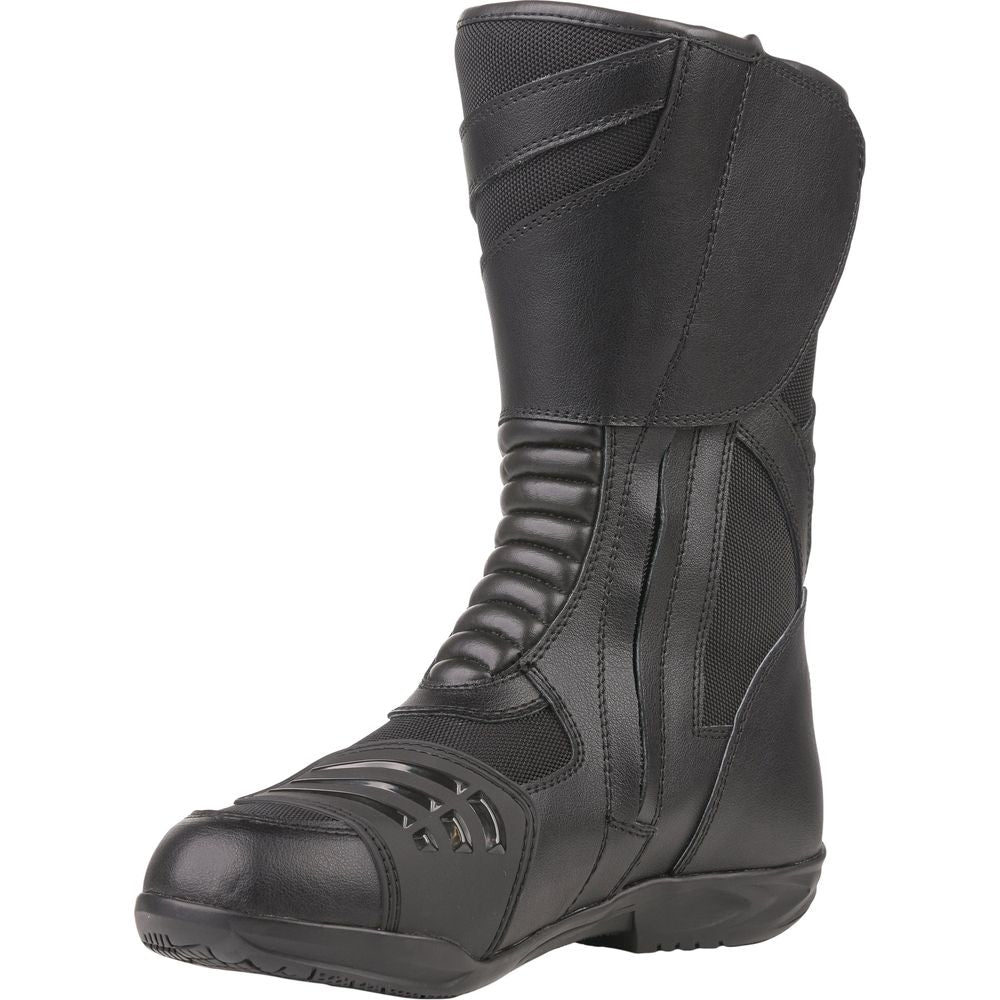 Bike It Veles Waterproof Motorcycle Boots Black