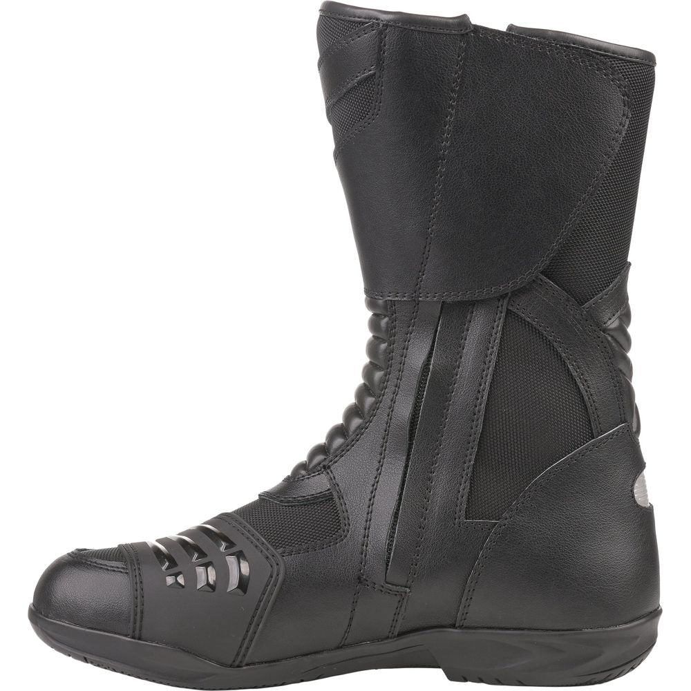 Bike It Veles Waterproof Motorcycle Boots Black