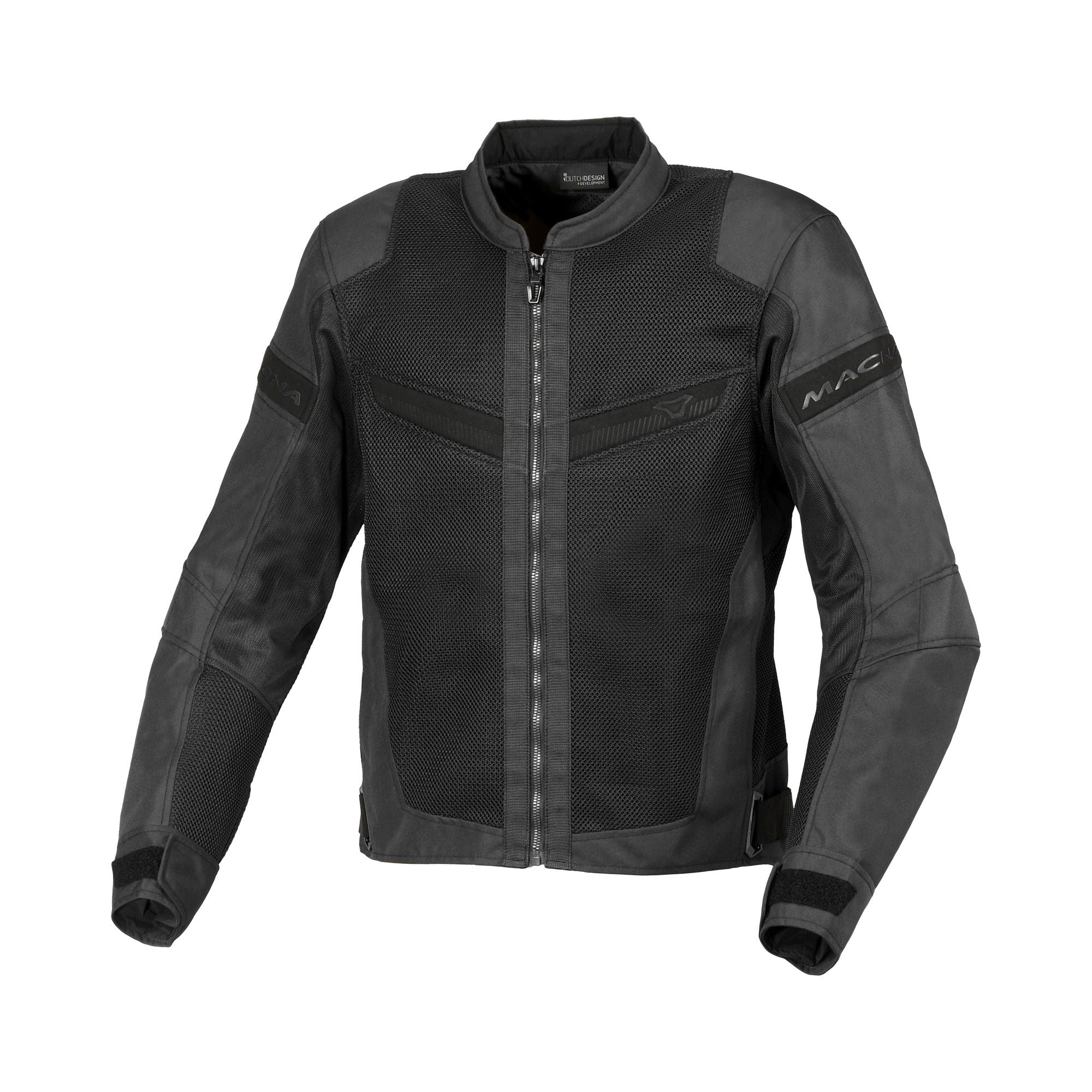 Macna Velotura Textile Jacket Black