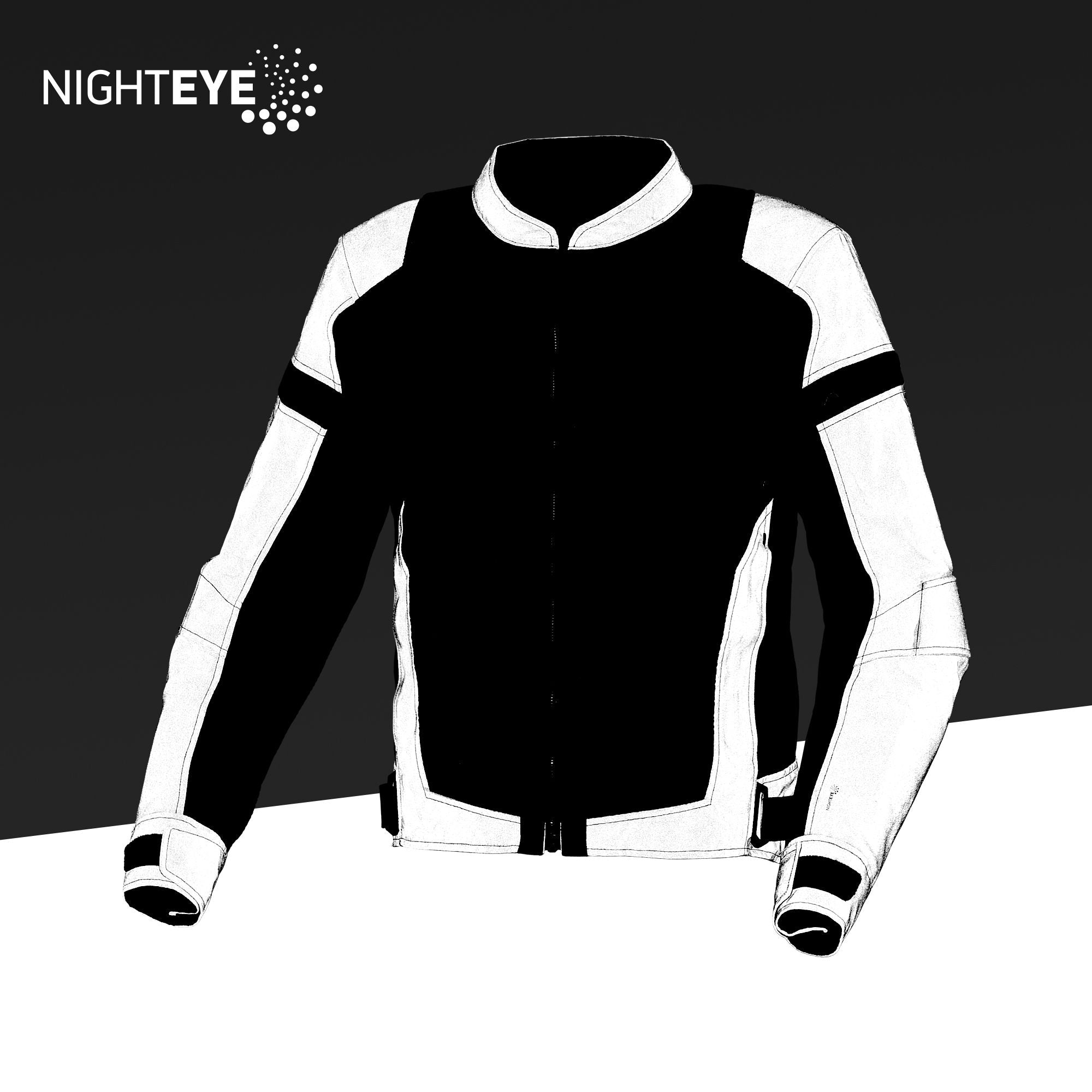 Macna Velotura Textile Jacket Black / Night Eye