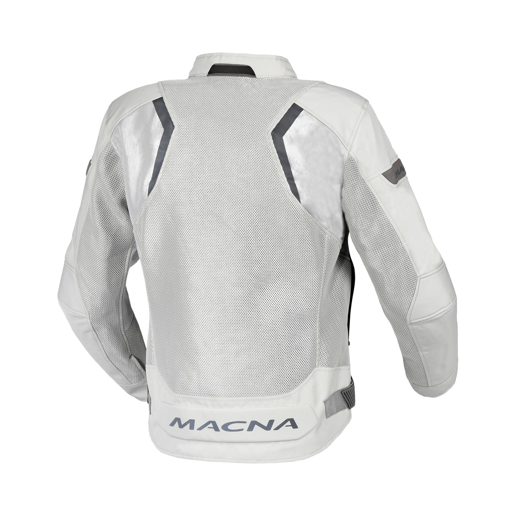 Macna Velotura Textile Jacket Light grey