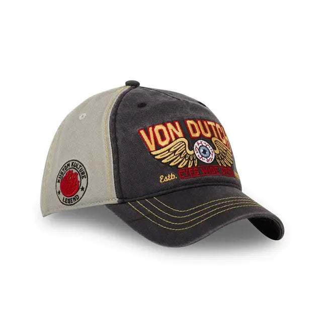 Von Dutch Eyeball Cap  - FREE UK Shipping, FREE 365 Day Returns | Moto Central