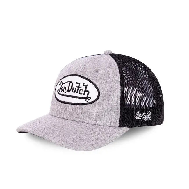 Von Dutch Lifestyle Cap Gris Claire  - FREE UK Shipping, FREE 365 Day Returns | Moto Central