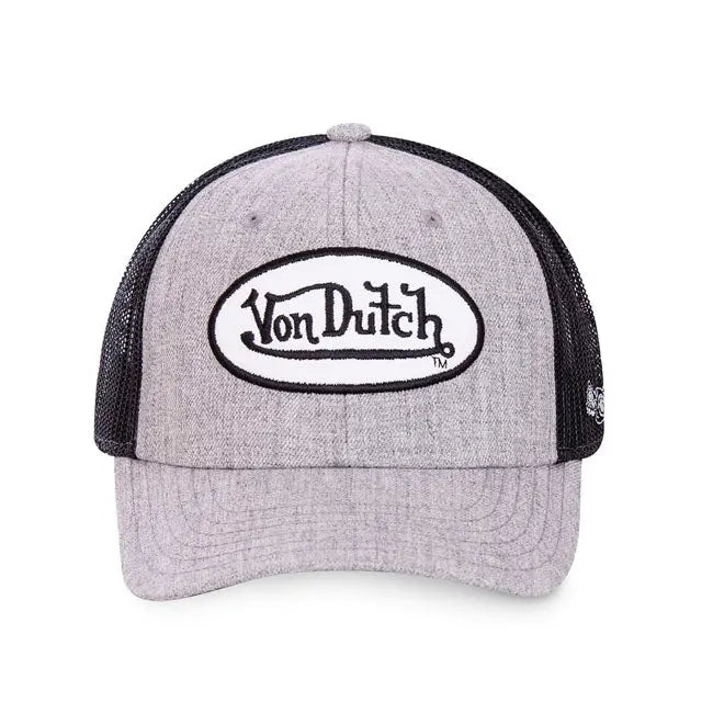 Von Dutch Lifestyle Cap Gris Claire  - FREE UK Shipping, FREE 365 Day Returns | Moto Central