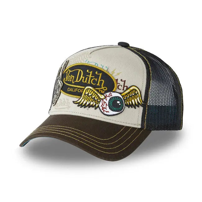 Von Dutch Patches 03 Cap  - FREE UK Shipping, FREE 365 Day Returns | Moto Central