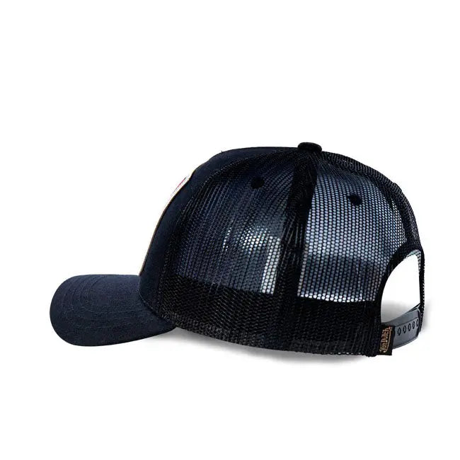 Von Dutch West Coast Cap Black  - FREE UK Shipping, FREE 365 Day Returns | Moto Central