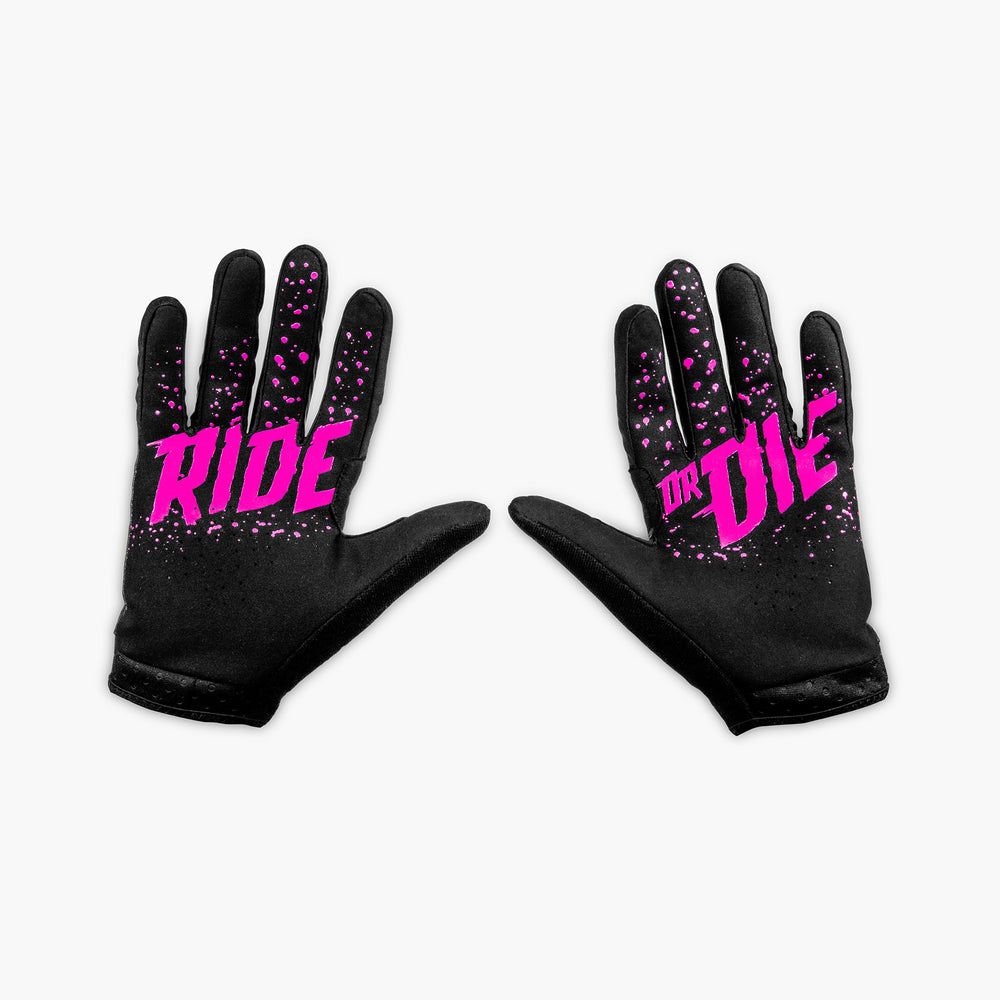 Muc-Off Rider Gloves Black  - FREE UK Shipping, FREE 365 Day Returns | Moto Central