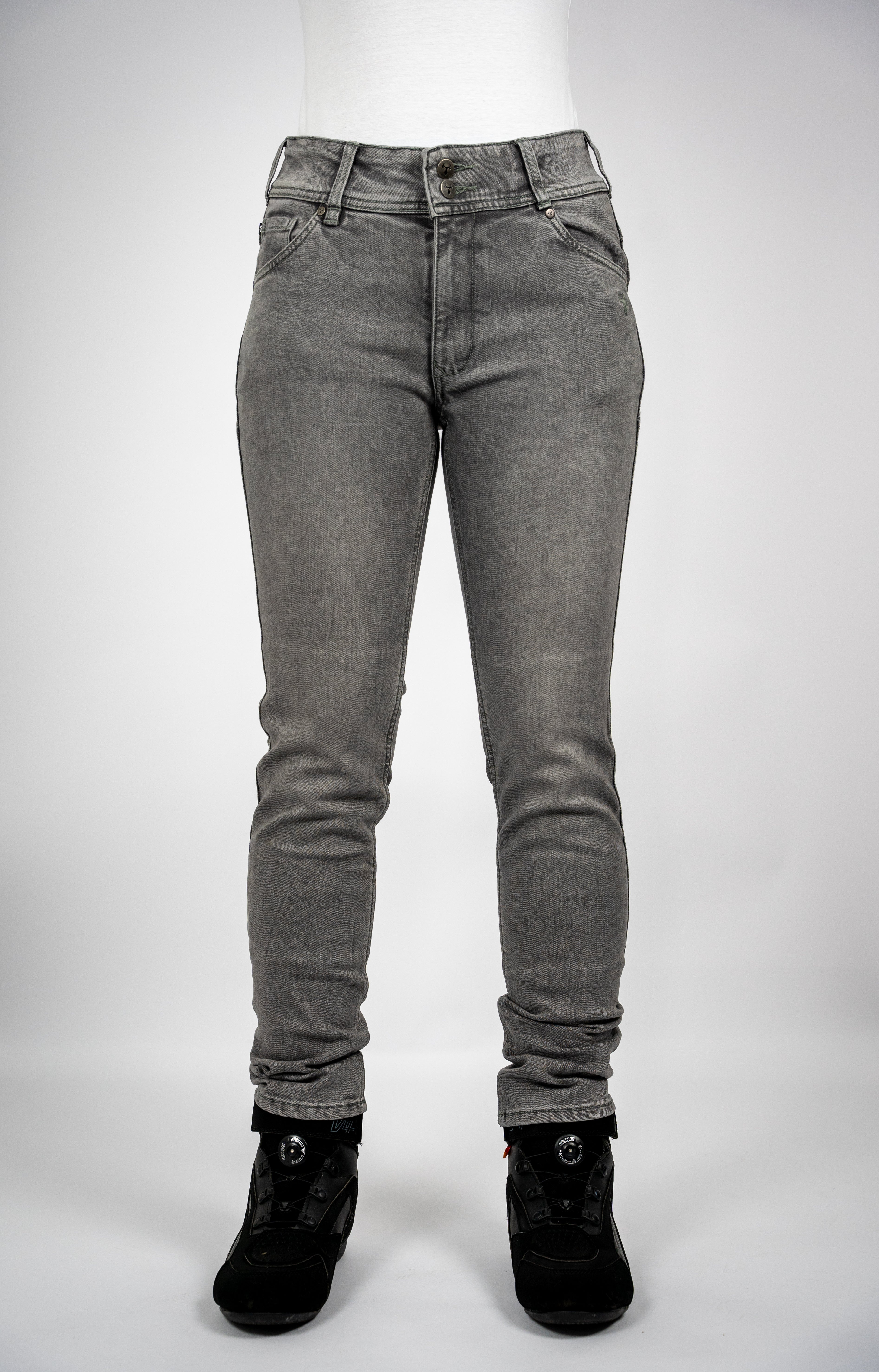 Bull-it Willow Ladies Slim Fit Denim Jeans Grey