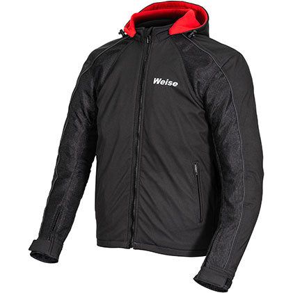 Weise Chicane Textile Jacket Black  - FREE UK Shipping, FREE 365 Day Returns | Moto Central