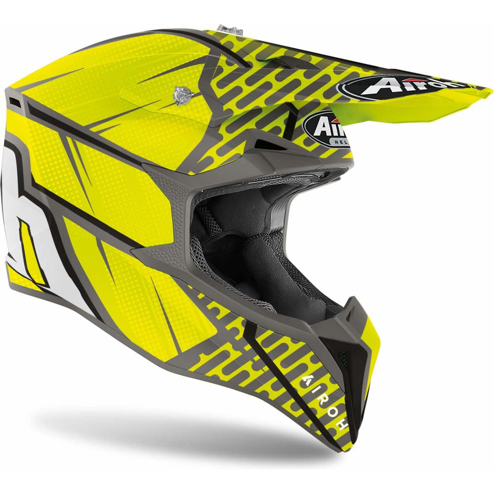 Airoh Wraap Idol Motocross Helmet Matt Anthracite - FREE UK Shipping, FREE 365 Day Returns | Moto Central