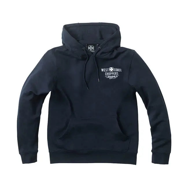 West Coast Choppers Frisco Hoodie Navy  - FREE UK Shipping, FREE 365 Day Returns | Moto Central