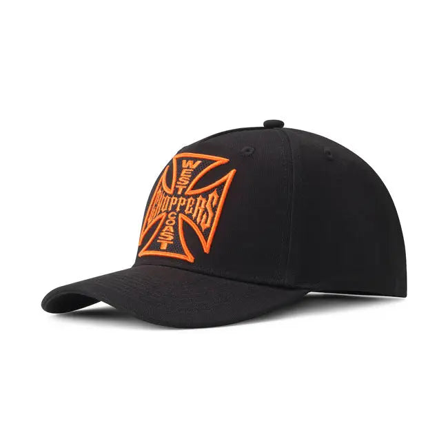 West Coast Choppers OG ATX Cross Cap Black  - FREE UK Shipping, FREE 365 Day Returns | Moto Central