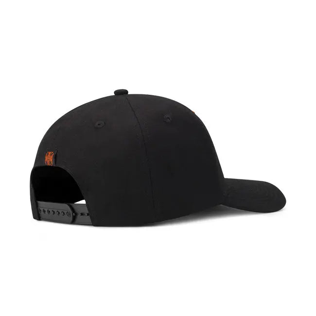 West Coast Choppers OG ATX Cross Cap Black  - FREE UK Shipping, FREE 365 Day Returns | Moto Central