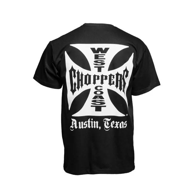 West Coast Choppers OG Classic ATX T-Shirt Black  - FREE UK Shipping, FREE 365 Day Returns | Moto Central