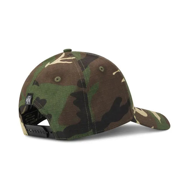 West Coast Choppers OG Cross Woodland Cap Camouflage  - FREE UK Shipping, FREE 365 Day Returns | Moto Central