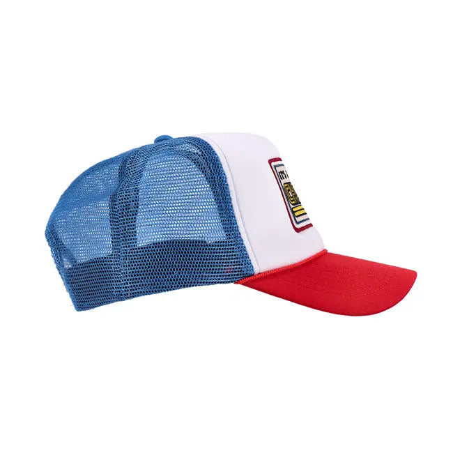 13 And A Half Magazine It's A Chopper Baby Trucker Cap Blue / Red / White  - FREE UK Shipping, FREE 365 Day Returns | Moto Central