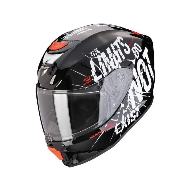 Scorpion Exo-junior Air Full Face Helmet Black / White  - FREE UK Shipping, FREE 365 Day Returns | Moto Central