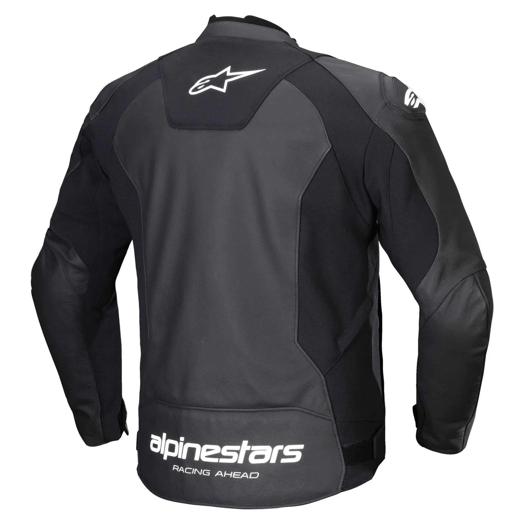 Alpinestars Faster V3 Leather Jacket Black / White  - FREE UK Shipping, FREE 365 Day Returns | Moto Central