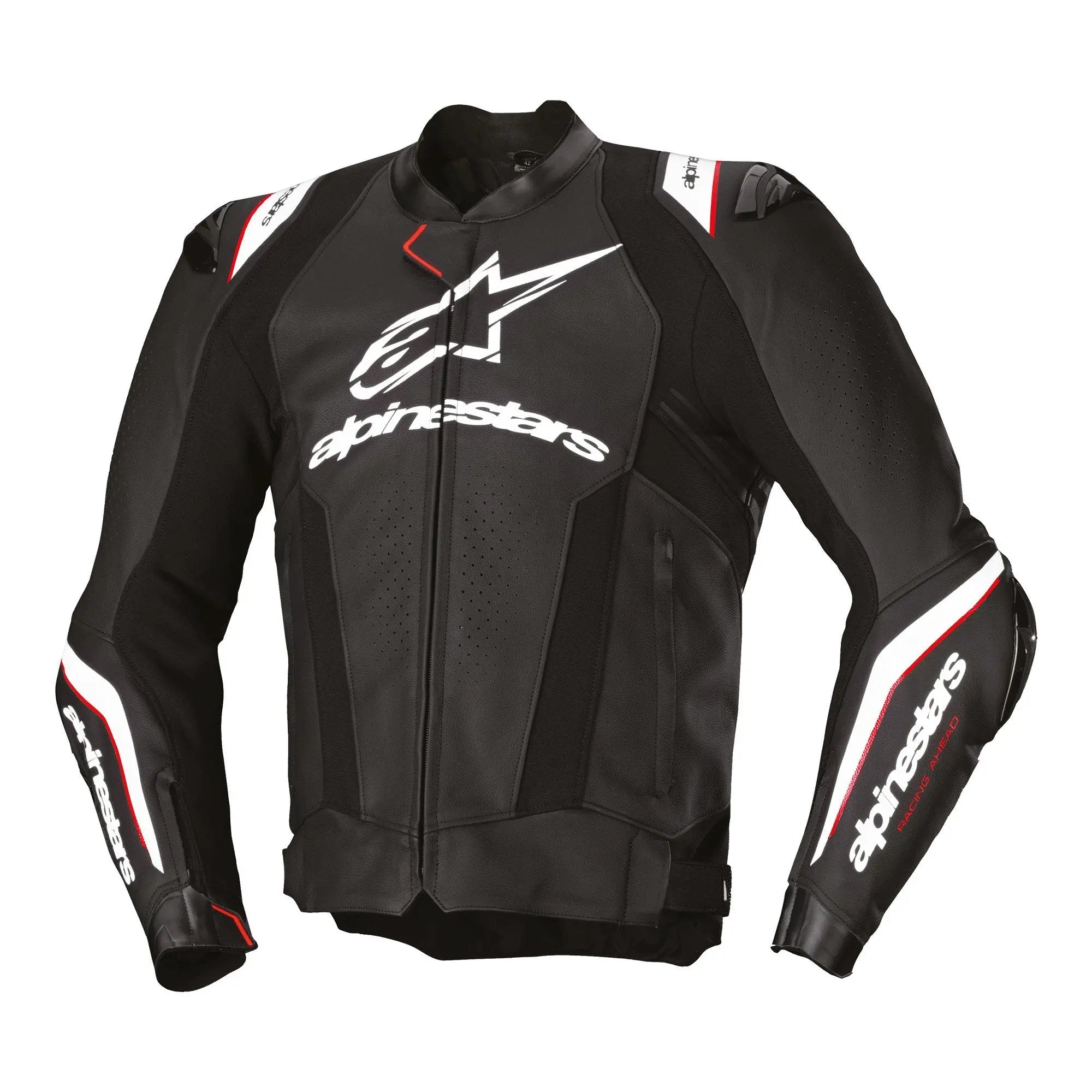 Alpinestars Missile V3 Ignition Leather Jacket Black / White  - FREE UK Shipping, FREE 365 Day Returns | Moto Central