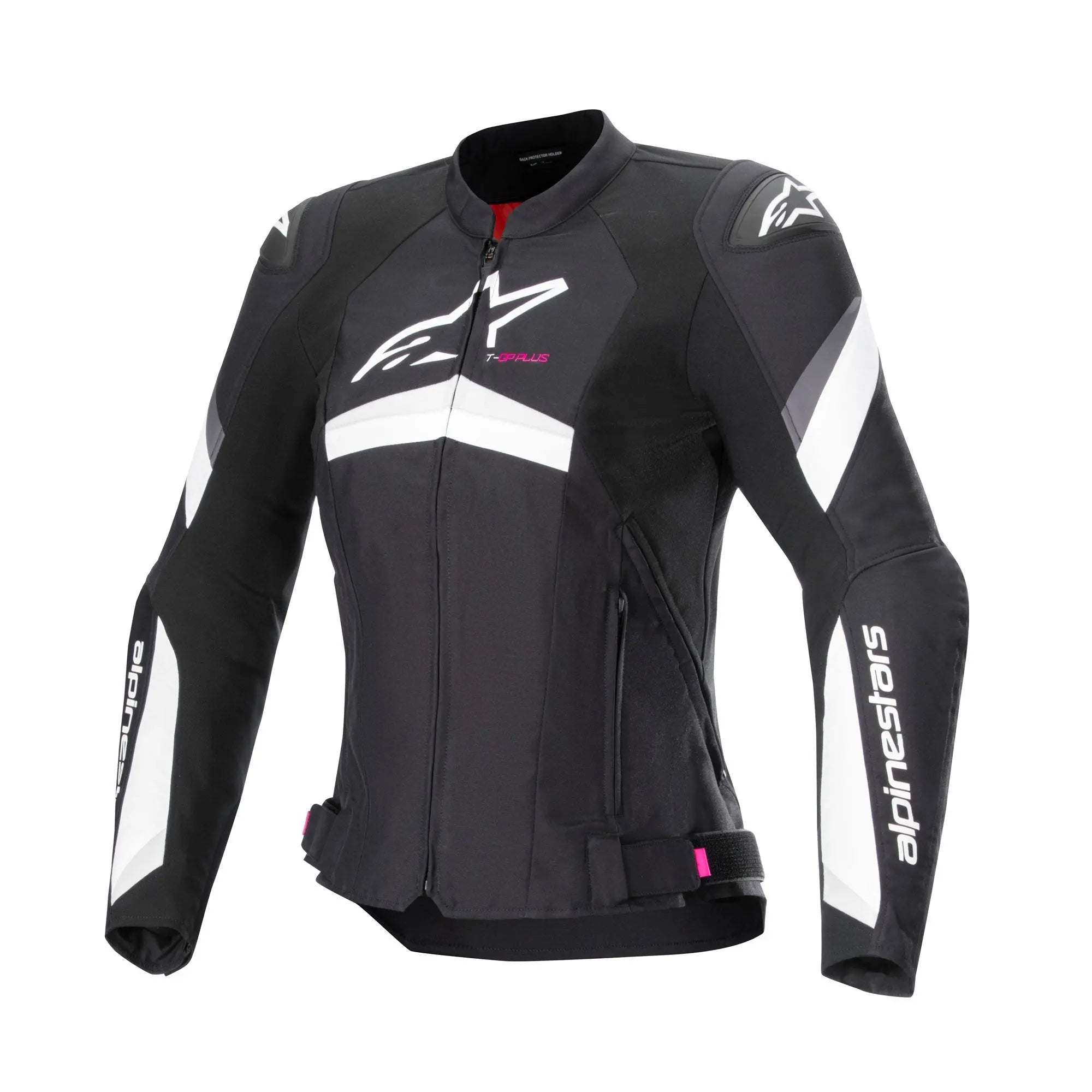 Alpinestars Stella T-GP Plus R V4 Ladies Textile Jacket Black / White  - FREE UK Shipping, FREE 365 Day Returns | Moto Central