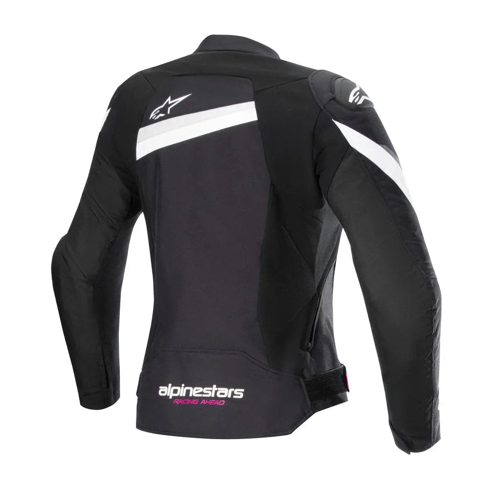 Alpinestars Stella T-GP Plus R V4 Ladies Textile Jacket Black / White  - FREE UK Shipping, FREE 365 Day Returns | Moto Central