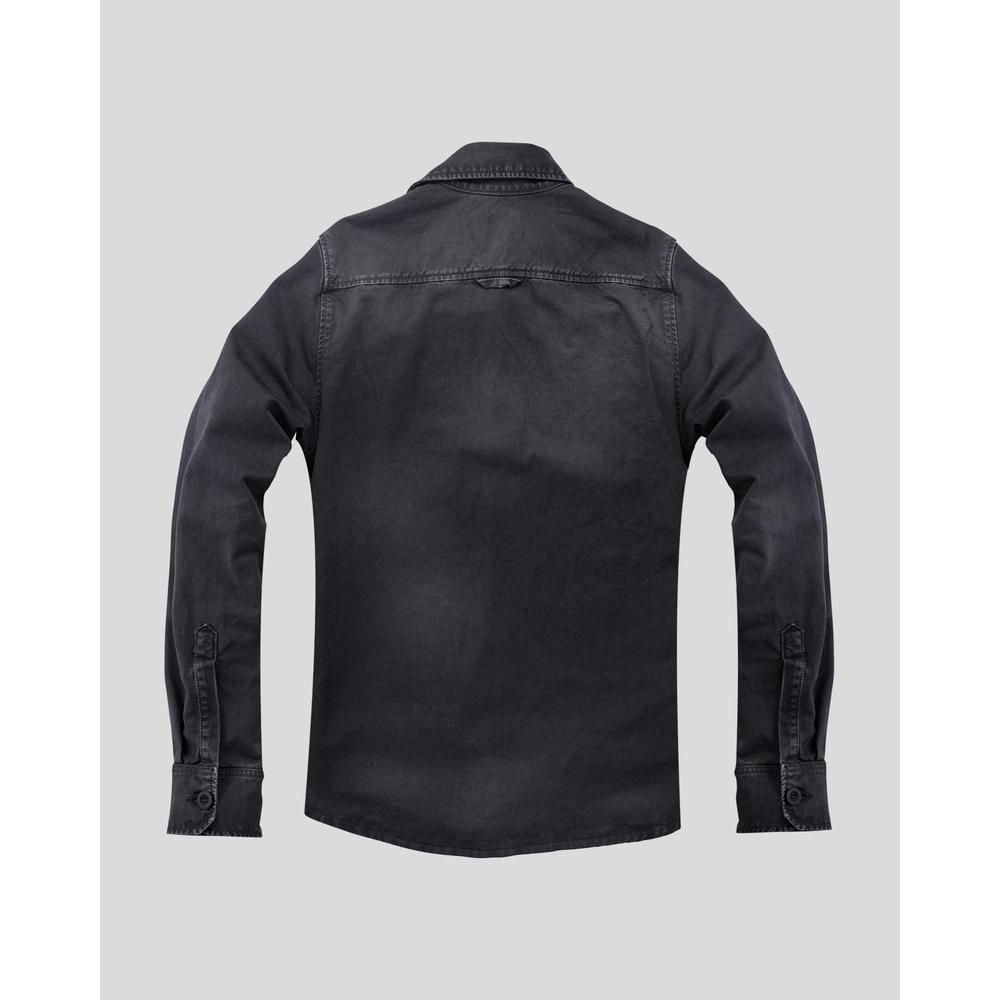 Rokker Worker Shirt Black - FREE UK Shipping, FREE 365 Day Returns | Moto Central