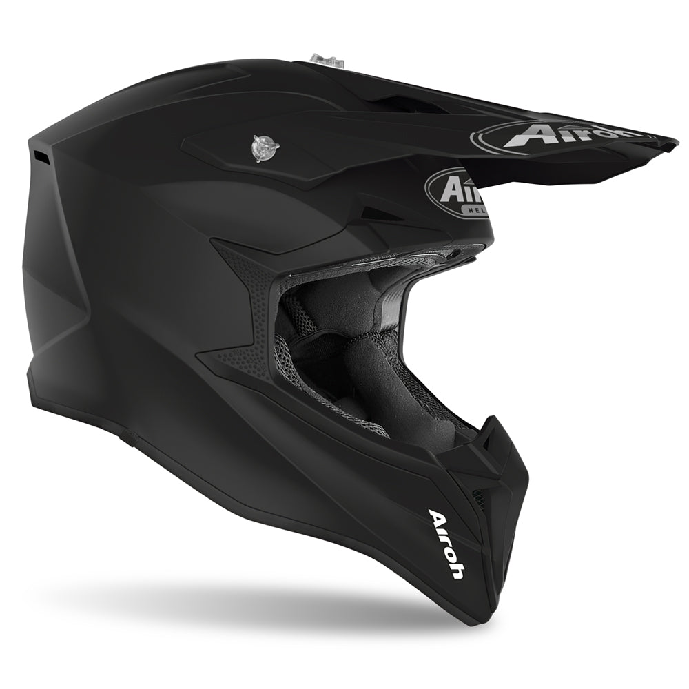 Airoh Wraap Color Motocross Helmet Matt Black - FREE UK Shipping, FREE 365 Day Returns | Moto Central