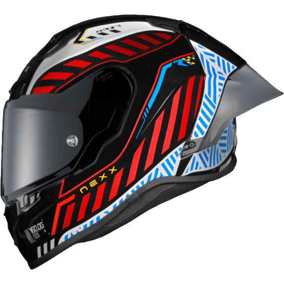 Nexx X.R3R Out Brake Full Face Helmet Black / White