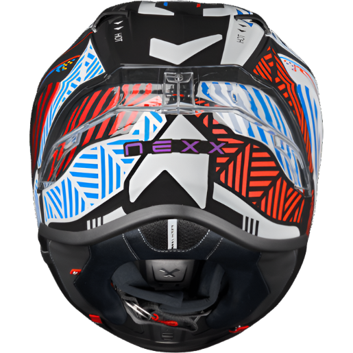 Nexx X.R3R Out Brake Full Face Helmet Black / White - FREE UK Shipping, FREE 365 Day Returns | Moto Central