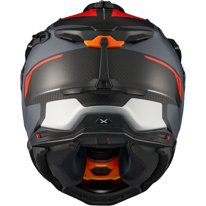 Nexx X.WED3 Keyo Adventure Helmet Matt Grey / Red