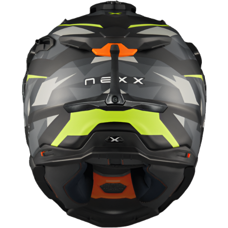 Nexx X.WED3 Trailmania Adventure Helmet Matt Neon / Green