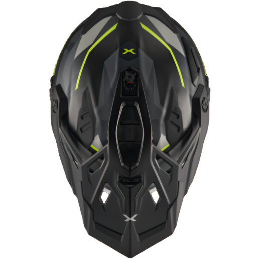 Nexx X.WED3 Trailmania Adventure Helmet Matt Neon / Green