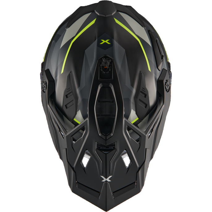 Nexx X.WED3 Trailmania Adventure Helmet Matt Grey / Neon