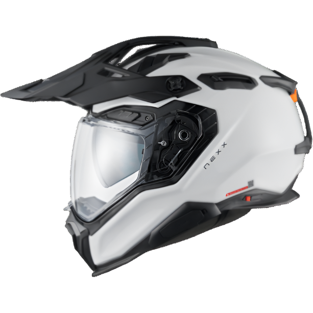 Nexx X.WED3 Plain Adventure Helmet Pearl White