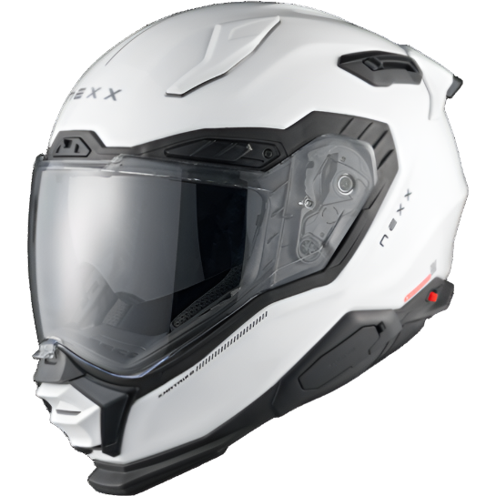 Nexx X.WST3 Plain Full Face Helmet Pearl White