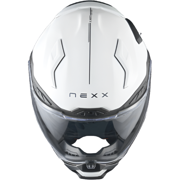 Nexx X.WST3 Plain Full Face Helmet Pearl White